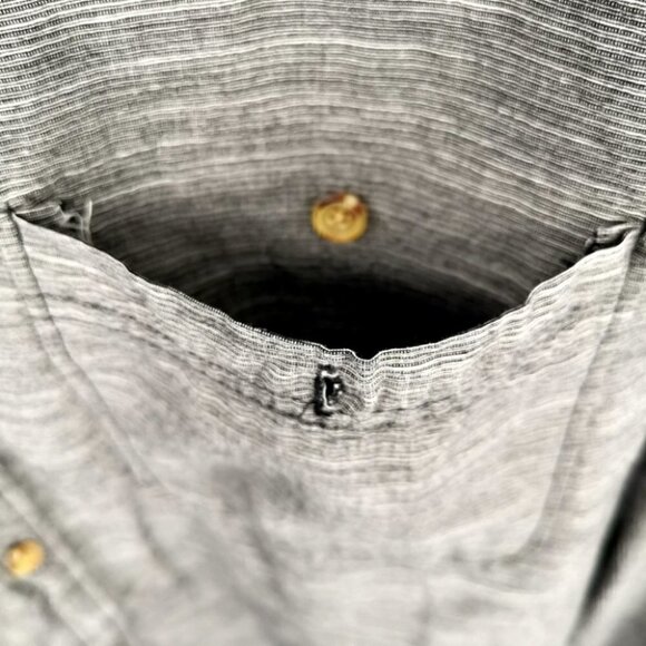 Ocean Current EUC Men's XXL Button Down Gray Shirt - Picture 3 of 14